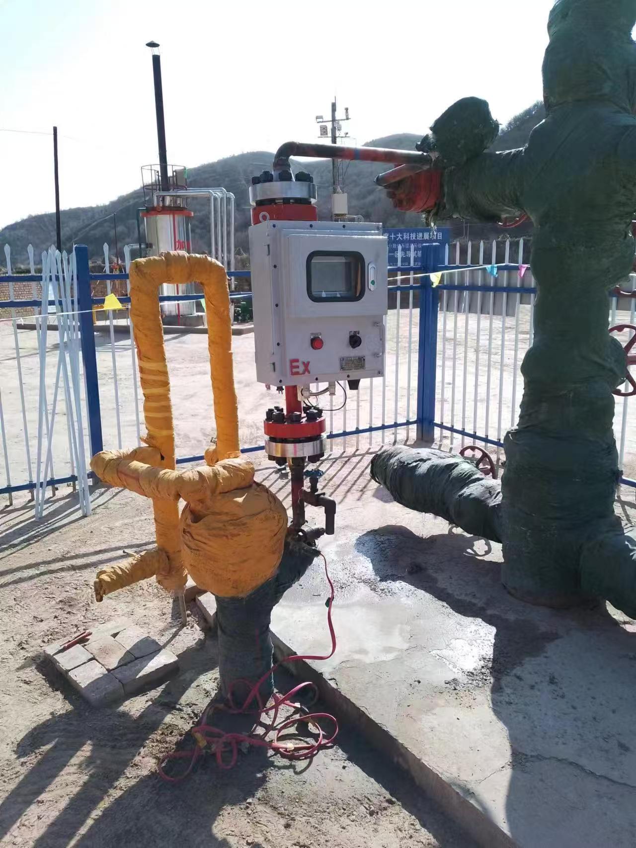長慶（qìng）油田現場安裝微泡驅檢測裝（zhuāng）置